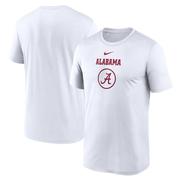 Alabama Nike Courtside Dri-Fit Practice Tee